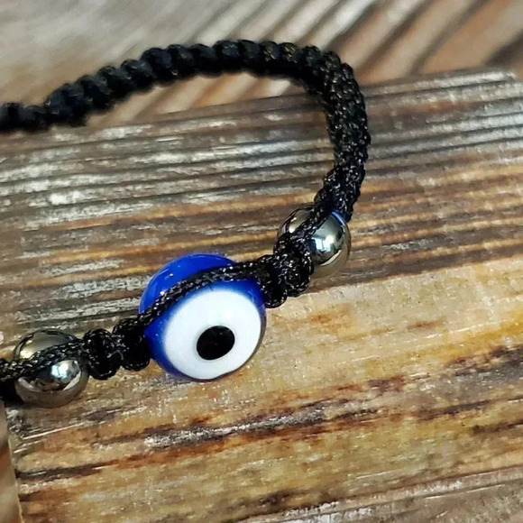 Evil Eye Protection Talisman Shamballa Bracelet - Picture 5 of 5